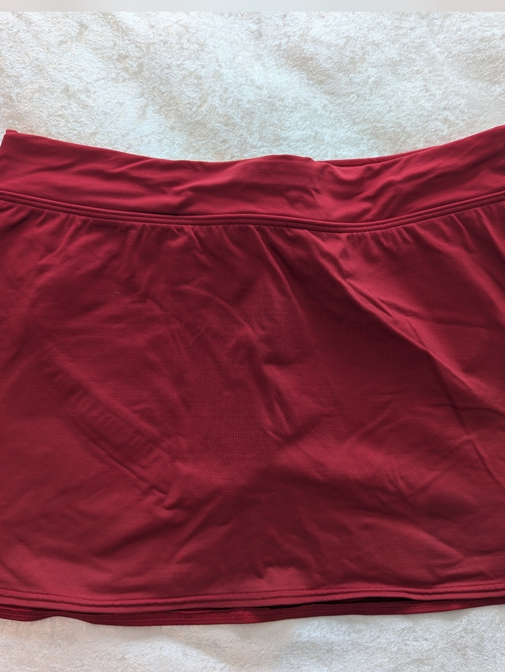 Lands' End Red Swim Skirt